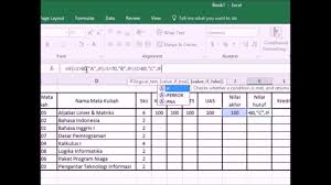 We did not find results for: Tutorial Cara Menghitung Ipk Dan Nilai Dalam Excell Youtube