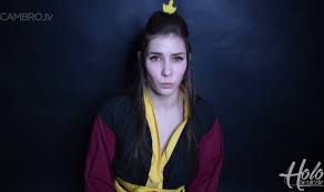 Azula cosplay - playing with fire