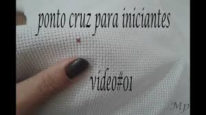 Nomes alfabeto em ponto cruz para toalhinha de boca. Ponto Cruz Para Iniciantes Video 1 Youtube