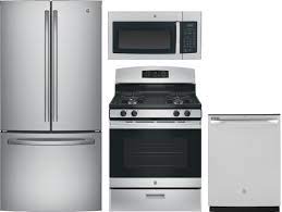 Slate is smudge proof and resists fingerprints — you'll love how easy it is to keep it clean! Ge Gereradwmw4007 4 Piece Kitchen Appliances Package With French Door Refrigerator Gas Range Dishwasher And Over The Range Microwave In Stainless Steel