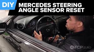 How To Reset The Steering Angle Sensor On Any Mercedes No Tools Youtube