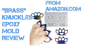 $4.99 quickview black guard dog hard nylon fiber knuckle defense keyring. Epoxy Mold Brass Knuckles Diy Self Defense Dusters From Amazon Review Youtube