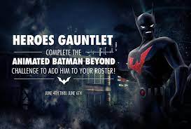 The ios app is currently the only way to unlock this skin. Animated Batman Beyond Challenge For Injustice Mobile Injusticeonline