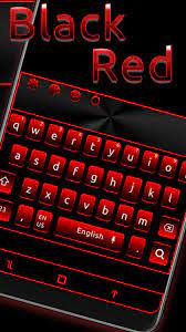 3) the keyboard will be automatically installed on your phone and you can start to enjoy typing! Black Red Keyboard Theme For Android Apk Download