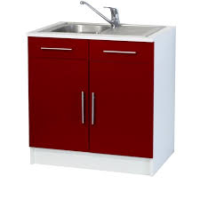 Manguier, finition laque polyuréthane mate homologuée pour le contact alimentaire evier : Ikea Meuble Sous Evier