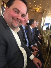 Chad Romine with a high honor winning the #SFBTtech Tech and Innovation  award for NautilusDT