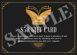 50 gift card the poetry brothel
