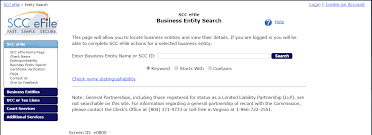 Virginia Business Entity Search Llc Corporation