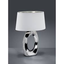 Shop with afterpay on eligible items. Trio Taba Modern Silver Ceramic Table Lamp Ideas4lighting