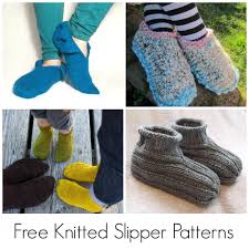 The mother slipper is a simple textured knitted slipper pattern with a crochet edging and optional pom pom! 10 Free Knitted Slipper Patterns