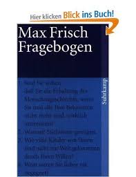 Fragebogen Suhrkamp Taschenbuch Amazon De Max Frisch Bucher Taschen Bucher Bucher Taschenbuch