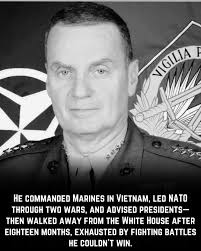 In January 2009, General James L. Jones walked through the gates of the  White House carrying four decades of war