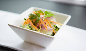 Thai desserts as ordered by the customer. Thai Food Orchid Cafe Groupon