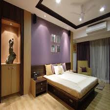 I like the pleasant blue color used in this bedroom. Simple Indian Master Bedroom Designs
