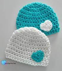 Little Heart Crochet Preemie Hat Free Pattern Crochet For You Crochet Preemie Hats Crochet Baby Hats Girl Crochet Beanie Pattern