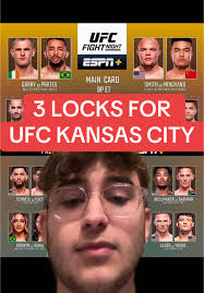 3 Locks for UFC Kansas City: Predictions and Picks