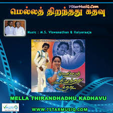 Mella Thiranthathu Kathavu Lyrics 0 ratings0% found this document useful (0 votes). mella thiranthathu kathavu lyrics