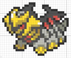 487 Giratina Pixel Art Pokemon Pixel Art Perler Bead Pokemon Patterns
