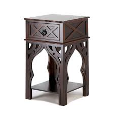 Set of 2 dark espresso finish accent nesting side tables. Shop Now For The Moroccan Style Side Table Accuweather Shop