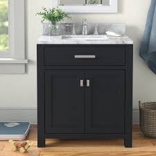 These baskets can be kept underneath the cabinet. Very Small Sink Vanity Wayfair