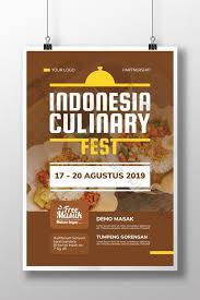 Keunikan makanan di indonesia bukan hanya ada pada rasa atau cara pembuatannya saja, namun terdapat juga filosofi khusus yang terkandung di dalamnya. Indonesia Culinary Festival Traditional Food Poster Ai Free Download Pikbest