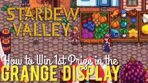 Ogni fiera a stardew valley ti dà l'opportunità di mostrare i tuoi migliori prodotti agricoli nel villaggio tramite il grange display. Grange Display How To Win 1st Place At The Stardew Valley Fair Youtube