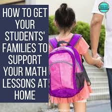 Strengthening The Home And School Connection In Math Jodi Durgin Education Co In 2020 Clutter Free Classroom Math Lessons Math Blog