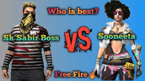 This website is for sale! Sk Sabir Boss Vs Sooneeta Top 1 Global Free Fire 2019 Youtube