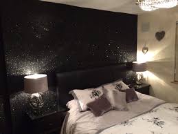 Black And Silver Bedroom Wallpaper Glitter Sparkle Shades Of Silver Black Authentic Premium Quality Glitter Wallcovering 3 5 Days In 2020 Glitter Wallpaper Bedroom Glitter Room Wallpaper Bedroom