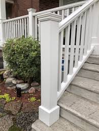 A newel, also called a central pole or support column, is the central supporting pillar of a staircase.it can also refer to an upright post that supports and/or terminates the handrail of a stair banister (the newel post). Pvc Newel Post I Elite Trimworks