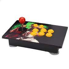 hicbir gecikme carsi joystick rocker usb bilgisayar pc arcade oyun kolu oyun makinesi aksesuarlari icin kof 97 arcade joystick joystick game controller