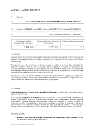 Valoarea totală a proiectului este de. Proiecte Europene Model