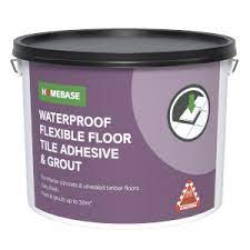I got everything from the place i got the tiles. Homebase Adhesive Grout Concrete Grey 10l Homebase