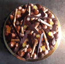 Un Beau Mariage Du Chocolat Et De L Orange Tarte Au Chocolat Gateaux Et Desserts Alimentation