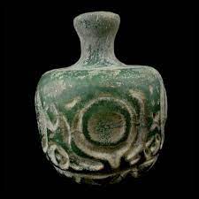 The most common antique persian material is wool. Islamic Islamic Glass Bottle Persian Glass Bottle Molded Circa 10 To 13 Century A D Mad On Collections Antiques Ancient Civilizations Glass Bottles