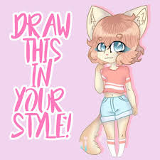 Draw this in your style challenge! Draw This In Your Style Nlitvvin Art Amino Cute Cute766