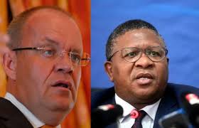 Fikile Mbalula, Carl Niehaus exchange blows