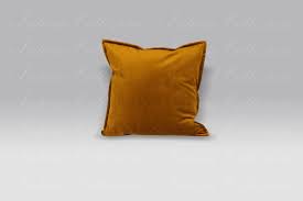 Cuscino in velluto tinta unita, colore oro. Cuscino Essential Velluto Bruciato Mastro Raphael Interni Collezioni