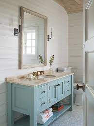 In these page, we also have variety of images available. This Is The Perfect Summer House Bathroom With Shiplap Walls A Weathered Wooden Mir Farmhouse Style Bathroom Vanity Beach Bathroom Decor Bathroom Decor Colors