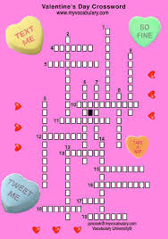 I consideration xmas experienced snuck up upon me however this is ridiculous. Improve Language On Valentine S Day With The Free Crossword Language Magazine