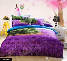 Maybe you would like to learn more about one of these? Purple Lavender Oil Painting 3d Bedding Set Queen Size 100 Cotton Floral Print Quilt Duvet Cover Bed Sheet Bedclothes Set Home Textile From Whq1981 93 17 Dhgate Com