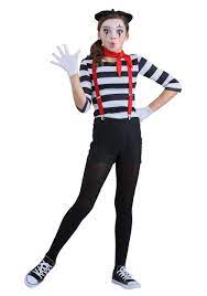 Google Image Result For Https Images Halloweencostumes Com Products 43527 1 1 Girls Mime Costume Jpg Circus Costume Kids Mime Costume Circus Costume Diy