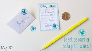 Lettre De La Petite Souris Petite Souris Souris Idee De Jeux