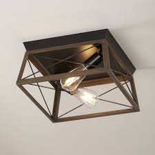When turned on, the bright 2,600 lumen neutral white light illuminates large spaces. Flush Mount Lighting Wayfair
