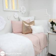 Blush Pink Black Gold Faux Fur Designer Bedding Collection Decor 2 Ur Door Finding the perfect gold spray paint | the vintage rug shop.