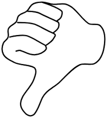 Thumbs Down Clip Art at Clker.com ...