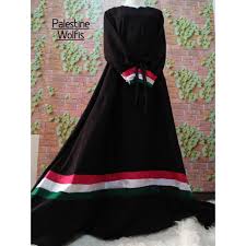 Inspirasi baju pengantin muslimah yang bisa kamu tiru untuk akad nikah. Gambar Baju Muslim Palestina Hijab Aisa