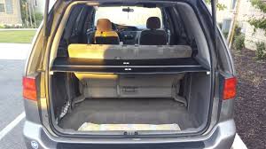 Designed to hide your stuff from prying eyes and strong enough to keep it from bouncing or shifting all over the interior. How To Make Your Own Cargo Cover For 1999 Honda Odyssey Youtube