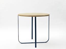 Round High Side Table Design By Eric Jourdan Furniture Table Furniture Design