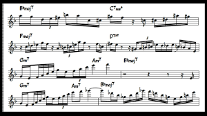 Justin Robinson Strasbourg St Denis Live Solo Transcription